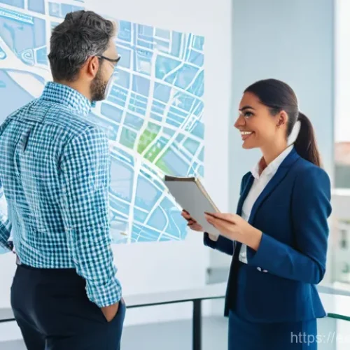 Home 14 세무사와 회계사의 차이 - **A Trusted Tax Navigator:** A professional and reassuring tax advisor, casually dressed in business...