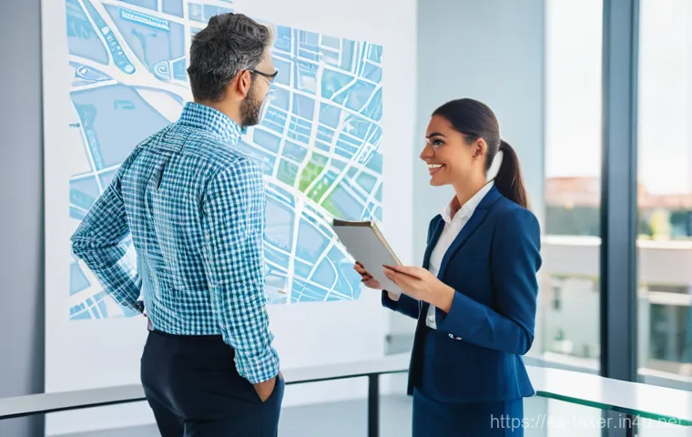 세무사와 회계사의 차이 - **A Trusted Tax Navigator:** A professional and reassuring tax advisor, casually dressed in business...